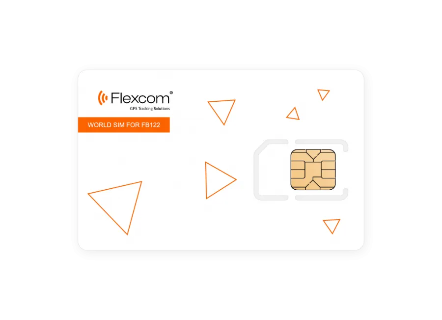 Flexcom SIMGL6M adat SIM kártya GPS nyomkövető készülékhez nemzetközi használatra 6 hónapra