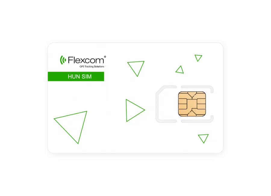Flexcom SIMGPSHU6H adat SIM kártya GPS nyomkövető készülékhez magyarországi használatra 6 hónapra