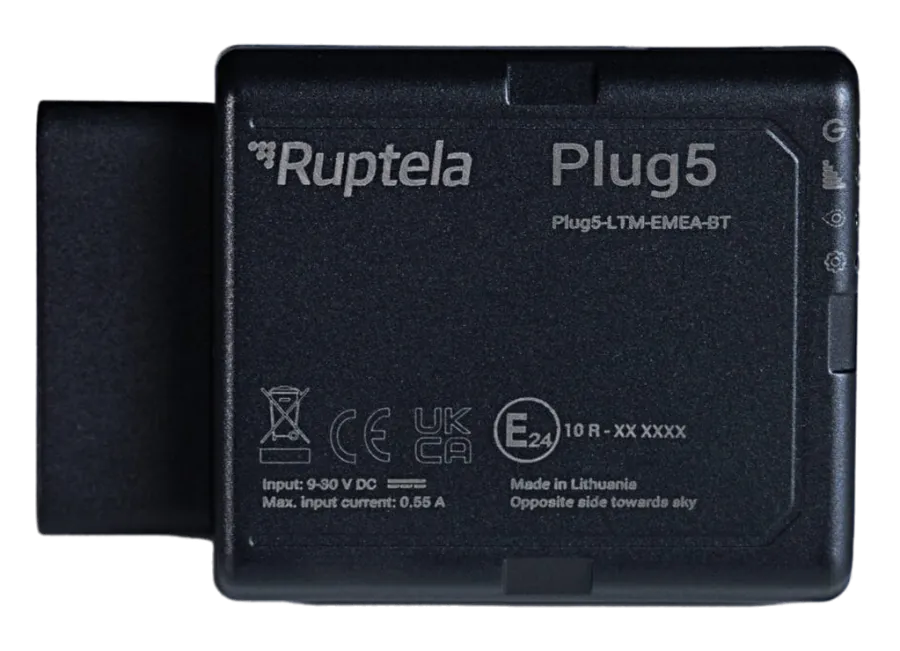 RUPTELA Plug5 4g gps nyomkövető